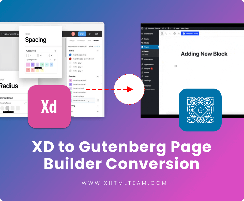 xd to Gutenberg Builder  Conversion