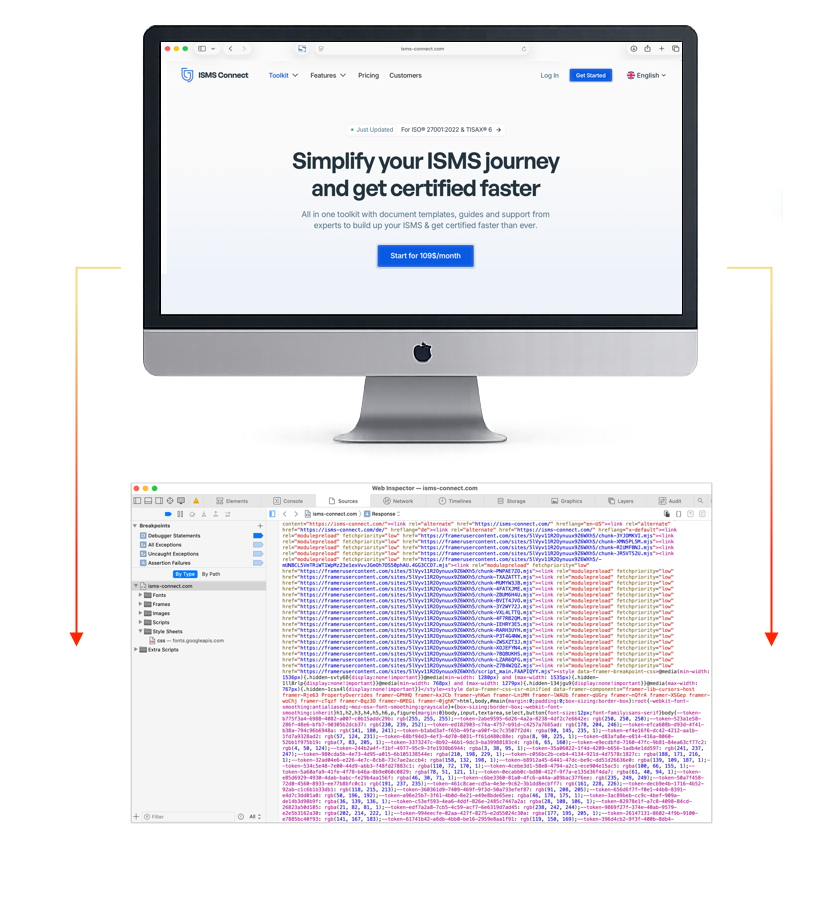 Auto-generated code vs clean hand-coded websites — performance comparison