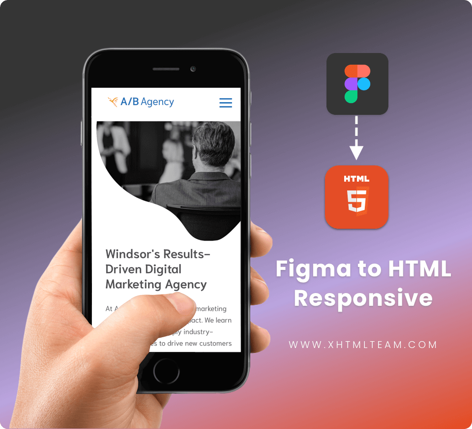 figma to html responsive