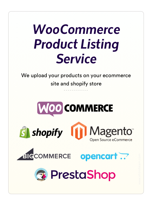 product listing
