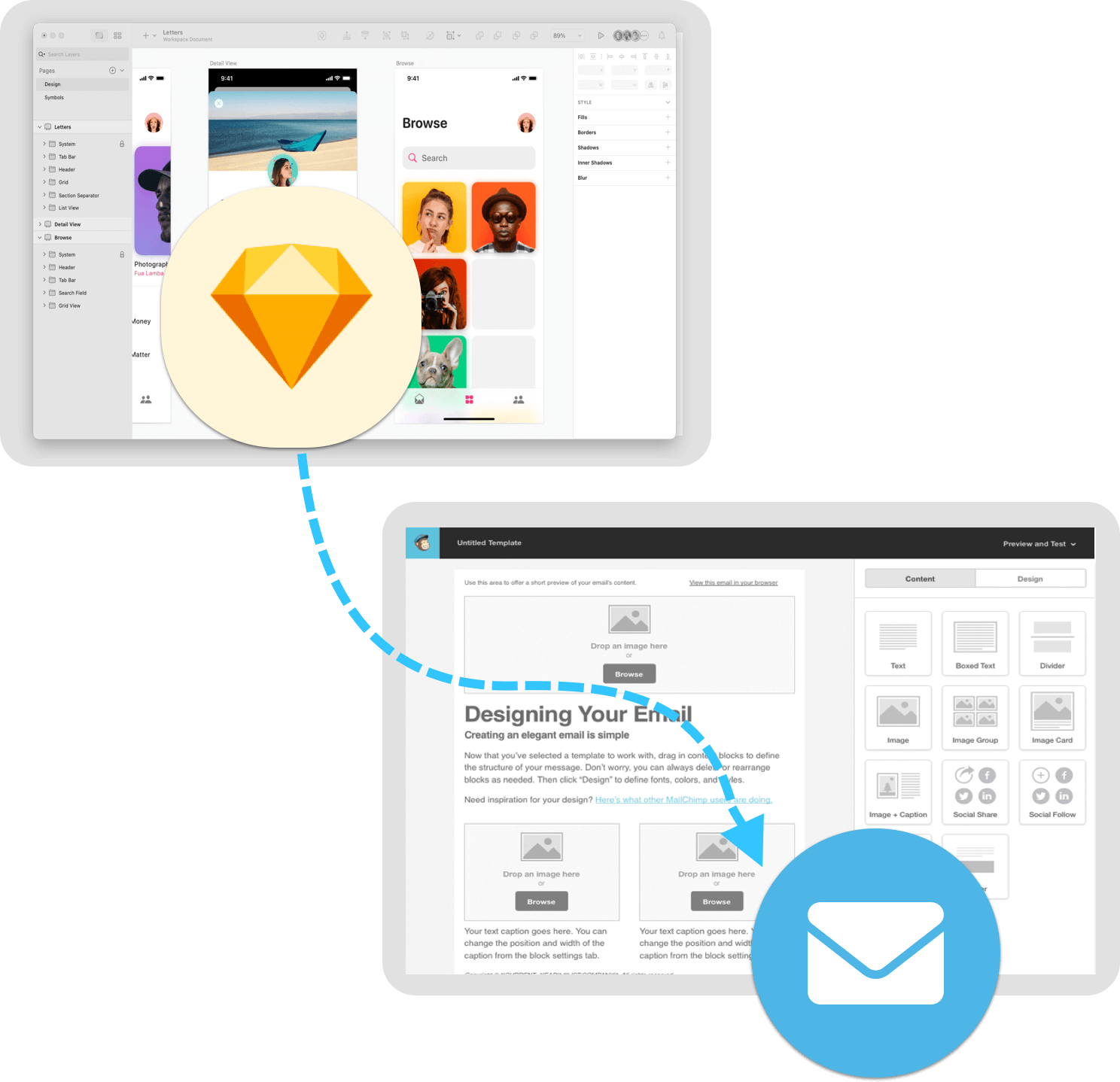 Sketch to Email Template
sketch to email template