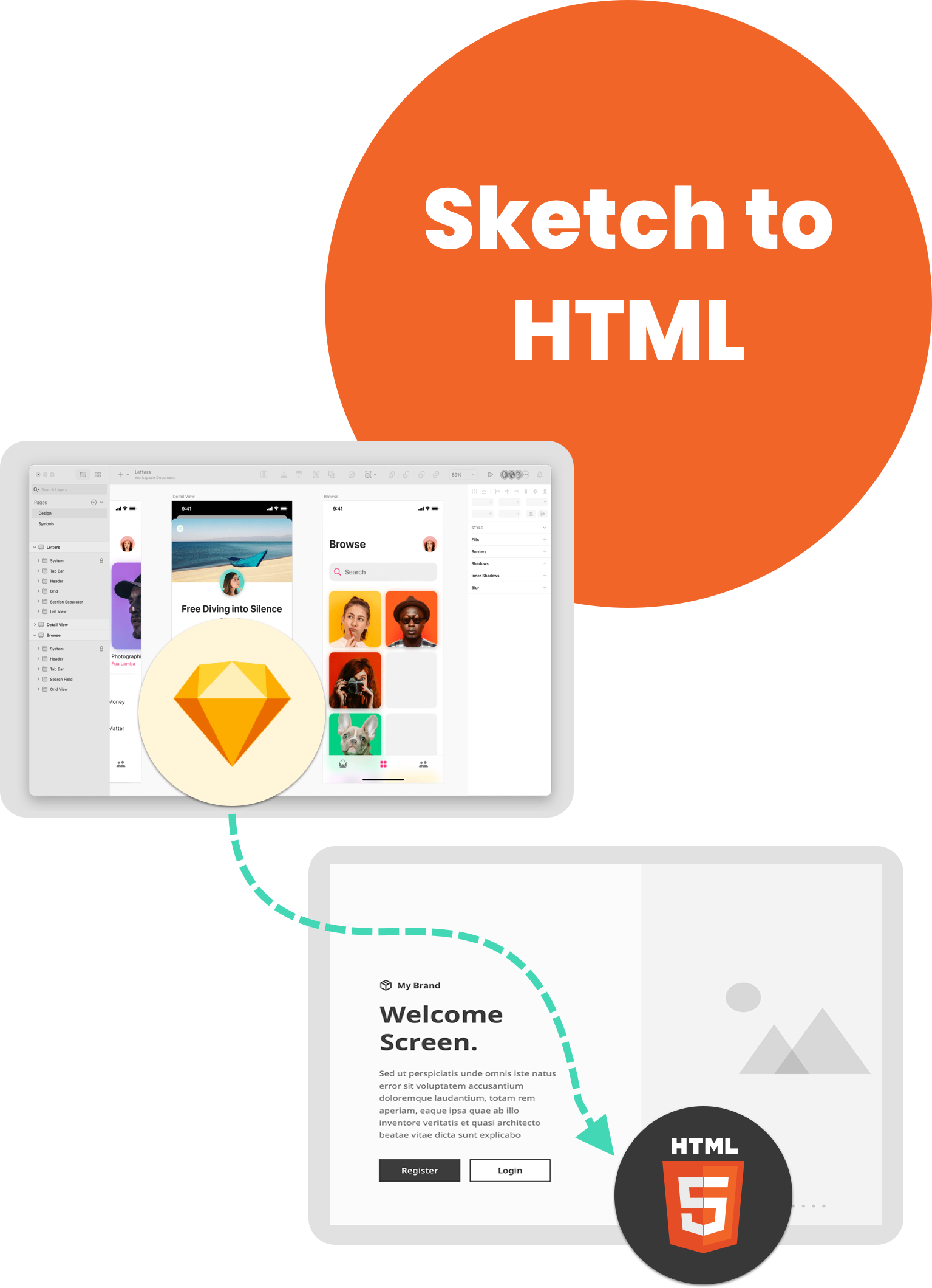 24 Best sketch to html Services To Buy Online  Fiverr