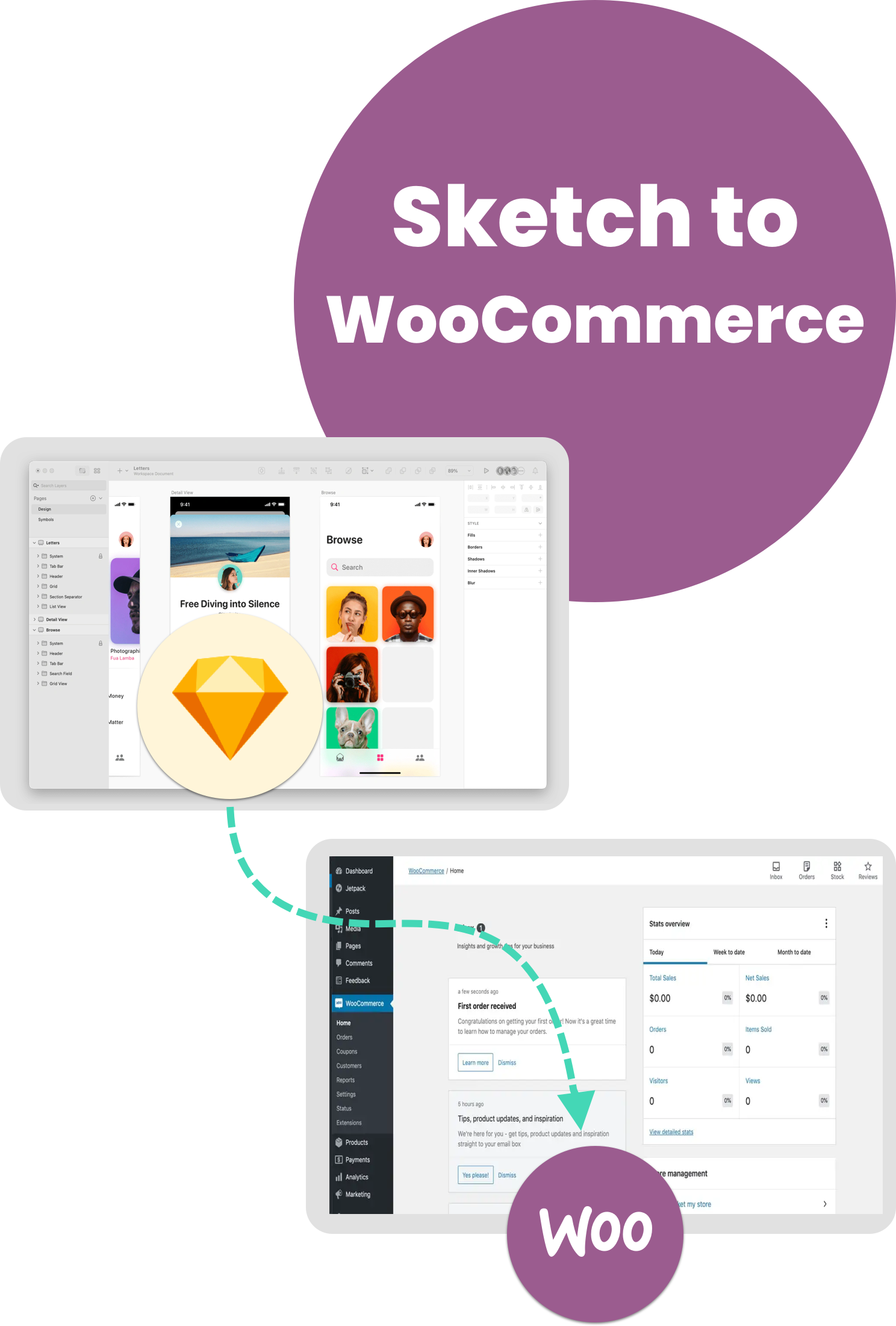 sketch-to-woocommerce-conversion