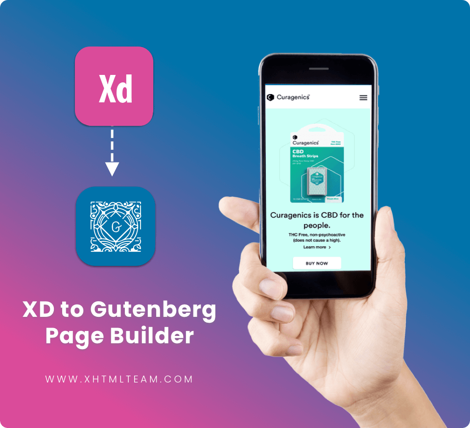 xd to gutenberg Builder Conversion
