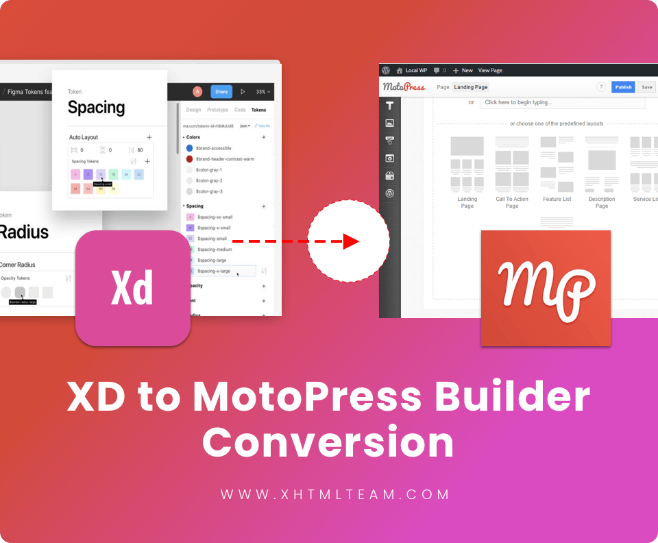 XD to MotoPress Builder Conversion xd to MotoPress Builder Conversion