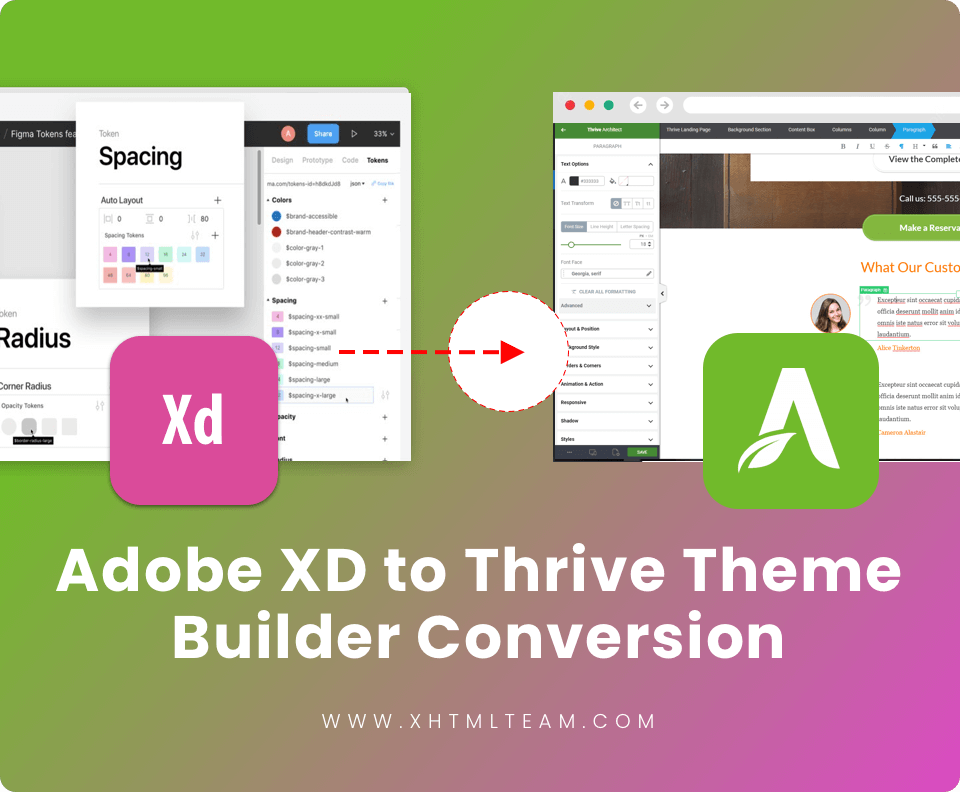 XD to Thrive Theme Builder Conversion xd to Thrive Theme Builder Conversion