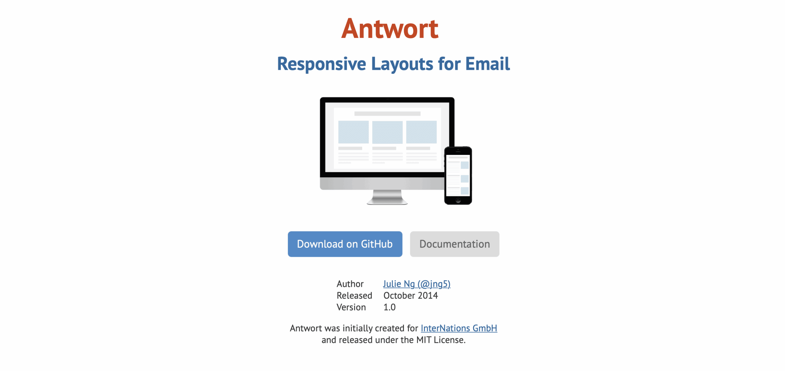 Antwort Email Framework