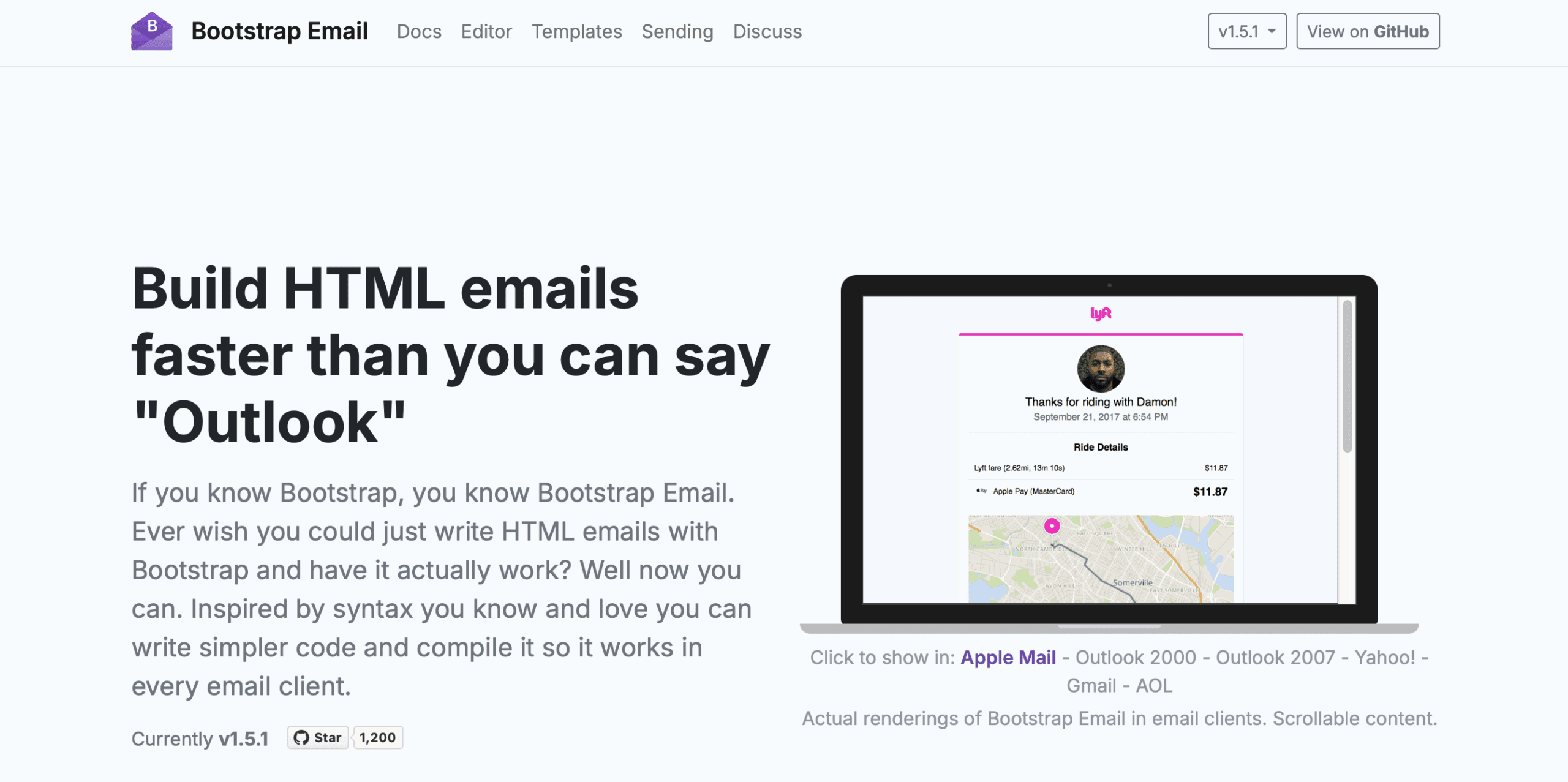 Bootstrap Email Framework