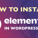 How to install Elementor Pro Page Builder in WordPress