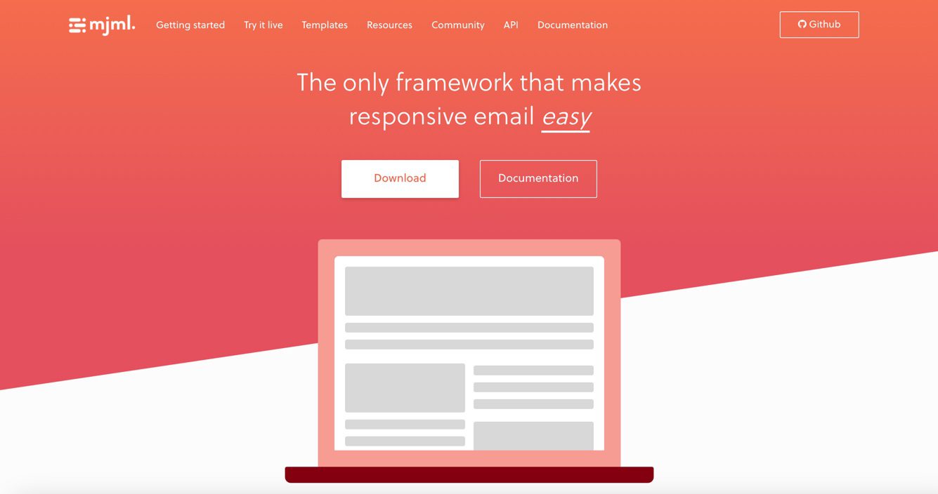 MJML Email Framework