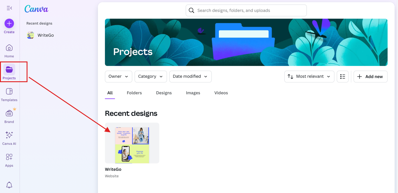 Canva to. WordPress - Access Your Canva Design