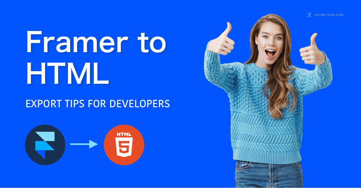 Framer to HTML Export Tips for Developers