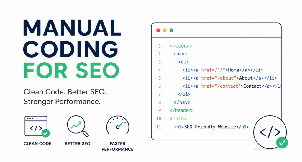 XHTMLTEAM Manual Coding for SEO