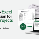 OCR to Excel conversion for Large Projects