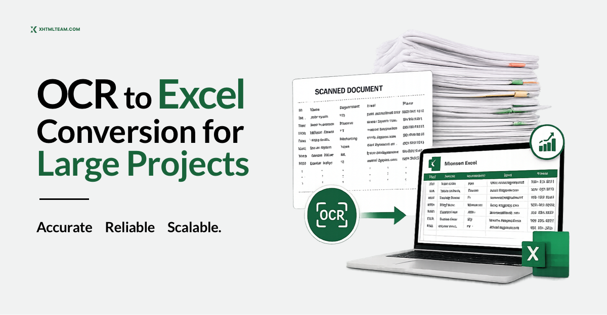 OCR to Excel conversion for Large Projects